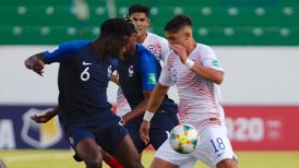 Un tibio Chile cayó de forma inapelable ante Francia en su debut en el Mundial sub 17