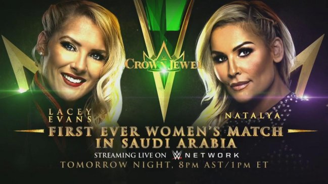 WWE anunció su primer combate de mujeres en Arabia Saudita