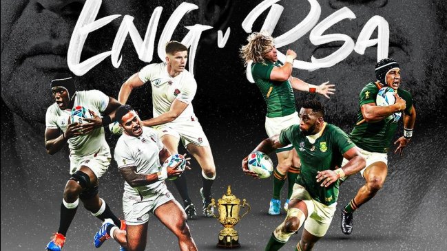¡Qué final! Inglaterra y Sudáfrica animan atractivo duelo en el Mundial de Rugby