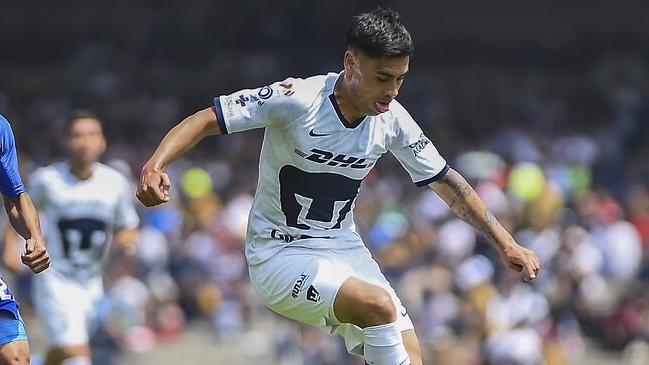 Felipe Mora participó en empate de Pumas ante Puebla en la liga mexicana
