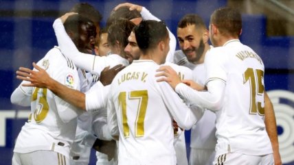 Real Madrid frenó la racha de Eibar y prendió la disputa en la cima de la liga española