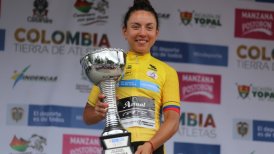 Chilena Aranza Villalón se proclamó campeona de la Vuelta al Porvenir en Colombia