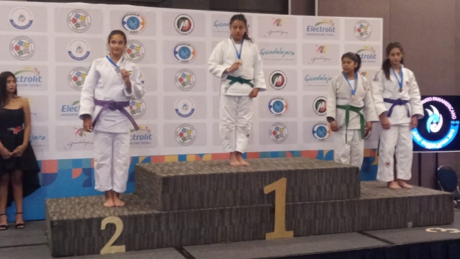 Chilena Tatiana Gálvez ganó oro en Panamericano Infantil de Judo en México