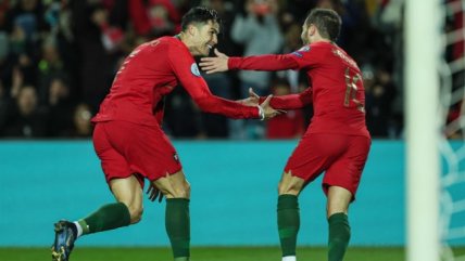 Portugal goleó a Lituania de la mano de Cristiano Ronaldo y quedó a un paso de la Eurocopa 2020