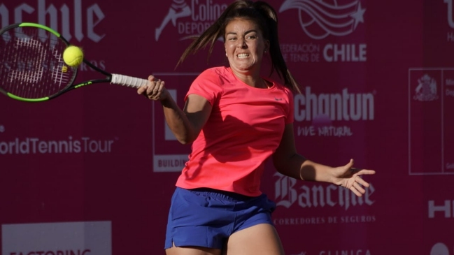Fernanda Brito trepó dos lugares en el ránking de la WTA