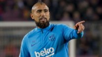 Arturo Vidal se incorporó a los trabajos de FC Barcelona