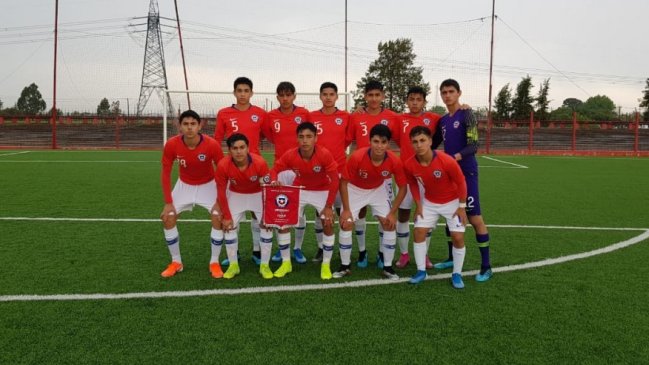 El fixture de la Roja para el Sudamericano Sub 15 en Paraguay