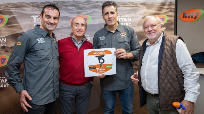 Miguel Indurain se apuntó a la aventura de la Titan Desert de mountainbike