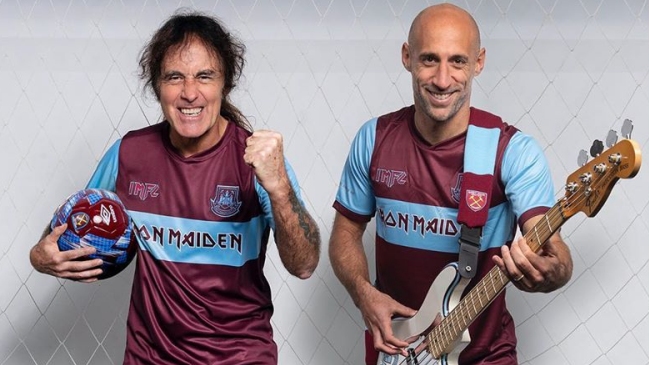 West Ham United e Iron Maiden se unieron y lanzaron camiseta conmemorativa