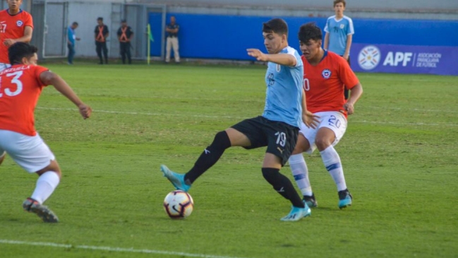 La Roja cerró su participación en el Sudamericano sub 15 con derrota ante Uruguay