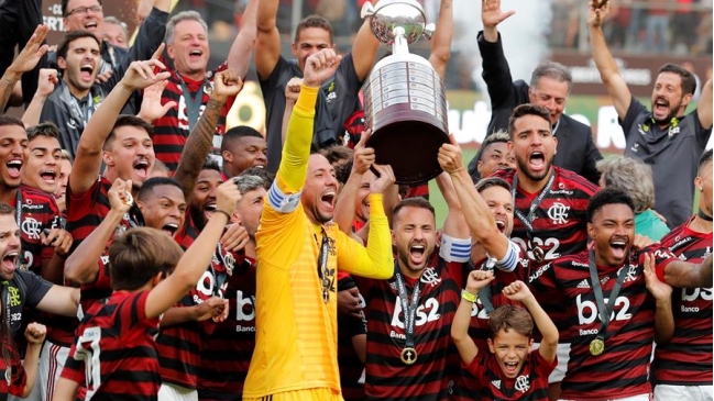 La curiosa sanción que recibió Flamengo tras sus festejos por el título de la Copa Libertadores