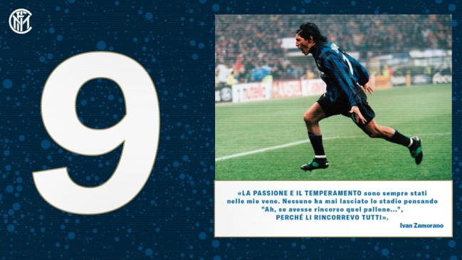Inter de Milán homenajeó a Iván Zamorano en su "Calendario de Adviento"