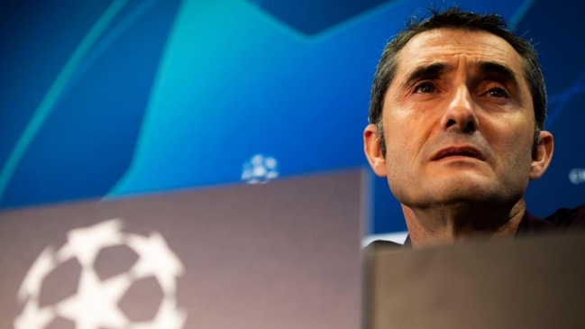 Ernesto Valverde: La posible salida de Arturo Vidal no es una cuestión que me hayan planteado