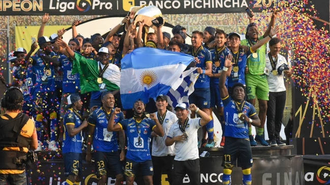Delfín conquistó el primer título de su historia en Ecuador a costa de Liga de Quito