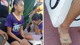 La historia de niña filipina que se dibujó zapatillas para competir y ganó tres medallas
