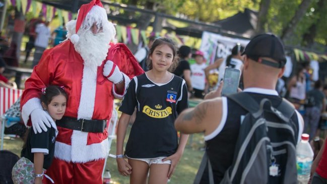 Tres mil personas disfrutaron Navidad Solidaria del Club Social de Colo Colo
