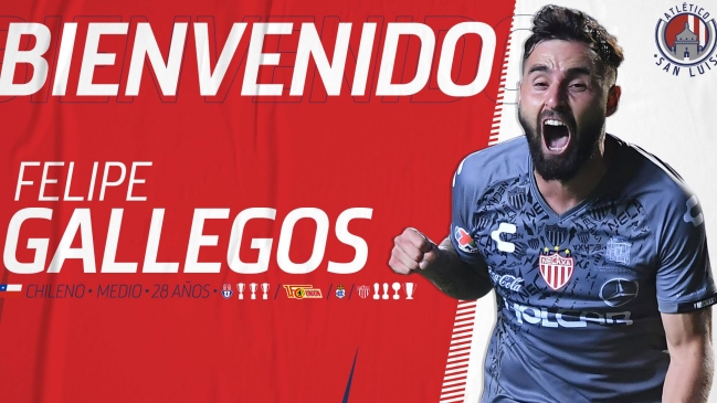 Luis Felipe Gallegos se transformó en refuerzo de Atlético San Luis