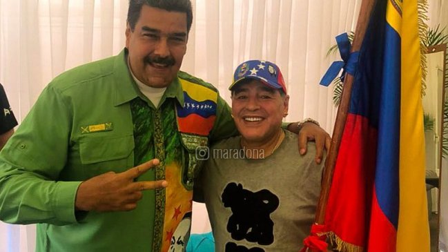 Diego Maradona asoma como reemplazante de Dudamel en la selección de Venezuela