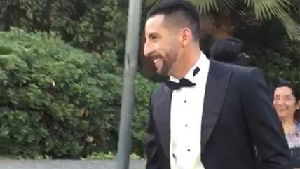 ¿Nervioso? Las palabras de Mauricio Isla a minutos de casarse por la iglesia con Gala Caldirola