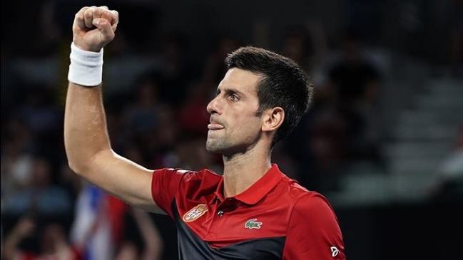 Serbia de Novak Djokovic venció con categoría a Sudáfrica en el grupo de Chile de la ATP Cup