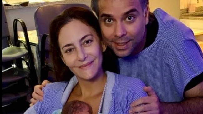 Luciana Aymar compartió el nacimiento de su primer hijo con Fernando González