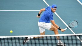 Nicolás Jarry extendió su negativa racha tras caer ante Dusan Lajovic en la ATP Cup
