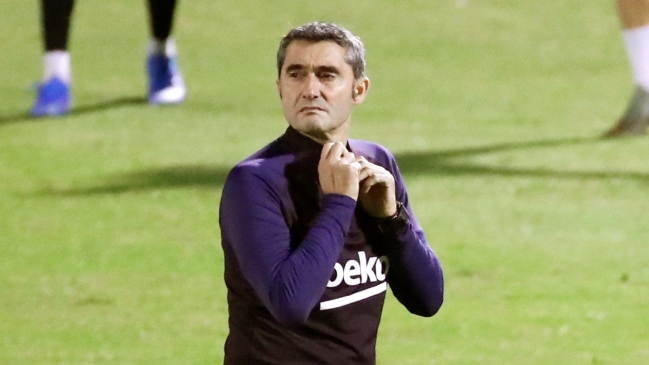 FC Barcelona comunicó la salida de Ernesto Valverde