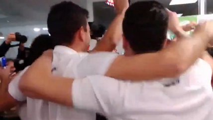 Los efusivos festejos de equipo de Tercera División por emparejamiento con Real Madrid