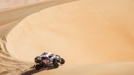 Francisco "Chaleco" López ganó con holgura la penúltima etapa del Rally Dakar