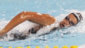 Kristel Köbrich terminó quinta en los 800 metros libres del Pro Swim Series de Knoxville
