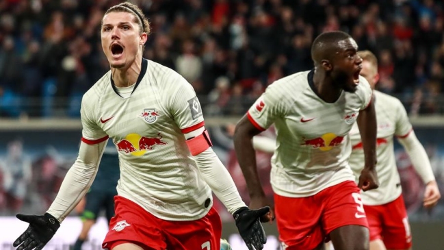 RB Leipzig remontó a Union Berlín y amplió su ventaja como puntero exclusivo de la Bundesliga