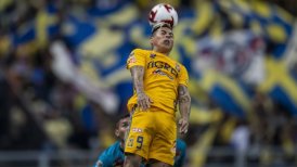América de Nicolás Castillo superó a Tigres de Eduardo Vargas en México
