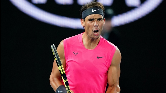 Rafael Nadal le ganó en tres sets a Federico Delbonis y entró a tercera ronda en Australia