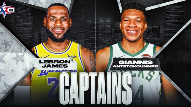 La NBA reveló los jugadores iniciales de los equipos del Oeste y Este para el All Star