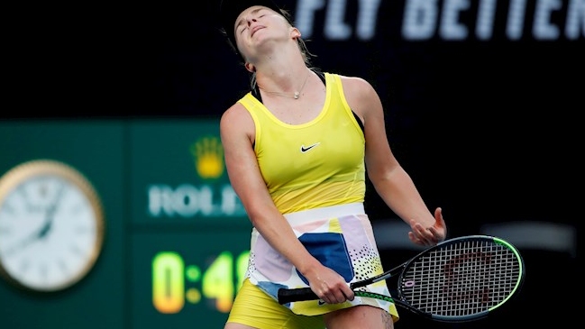 Elina Svitolina cayó ante Garbiñe Muguruza en la tercera ronda del Abierto de Australia