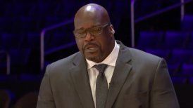 Shaquille O'Neal conmovió con su llanto en televisión por la muerte de Kobe Bryant