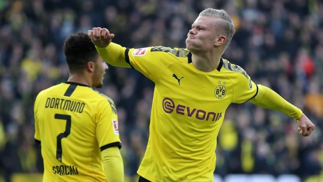 Haaland volvió a convertir en la goleada de Borussia Dortmund ante Unión Berlín