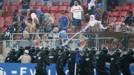 Hinchas de la U detenidos tras duelo con Inter estarán entre 9 y 16 años sin entrar a los estadios