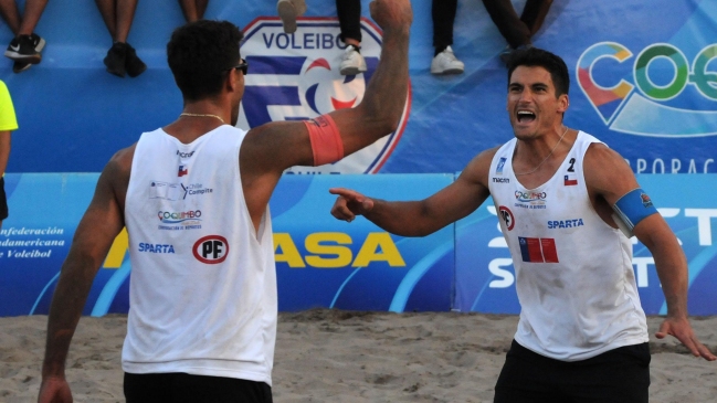 Primos Grimalt se proclamaron bicampeones del Sudamericano de vóleibol playa en Coquimbo