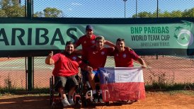 Chile clasificó al Mundial de Tenis en Silla de Ruedas
