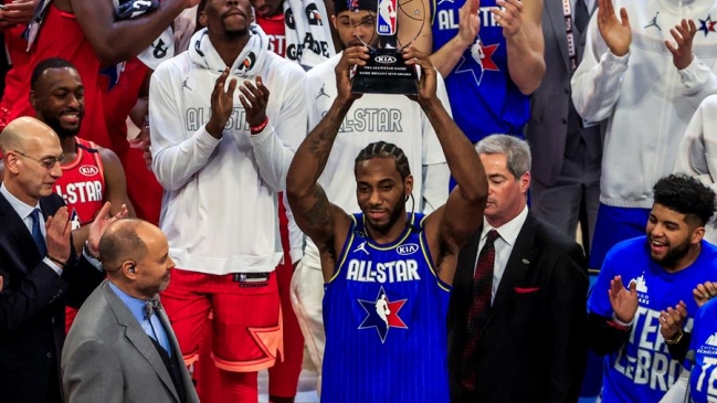 All Stars Game: Leonard ganó el trofeo "Kobe Bryant" en la victoria del Team LeBron