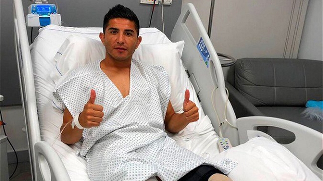 Felipe Flores fue sometido a una operación y estará dos meses fuera de las canchas