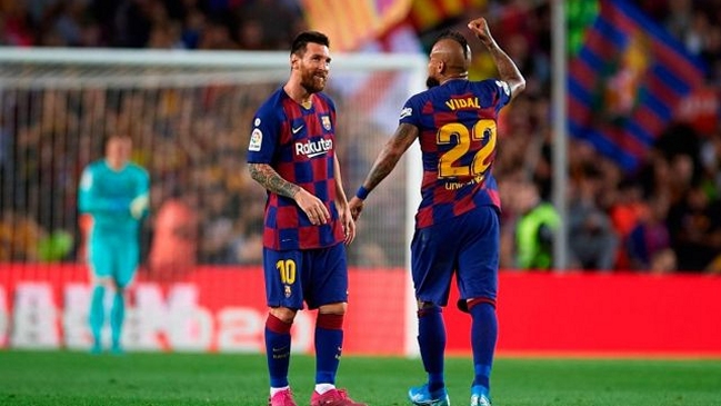 Messi confesó que su hijo Thiago habla mucho de Vidal