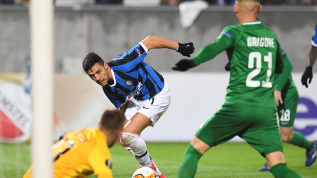 Inter y Alexis Sánchez buscarán sellar su paso a octavos de la Europa League ante Ludogorets