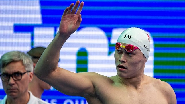 El campeón olímpico chino Sun Yang fue castigado con ocho años sin competir