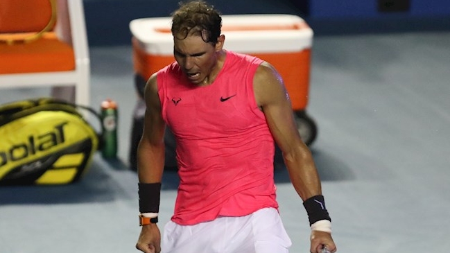 Rafael Nadal se impuso sobre Grigor Dimitrov y avanzó a la final en el ATP de Acapulco