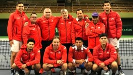 Equipo chileno de Copa Davis trabajó con contingente completo a dos días de la serie ante Suecia
