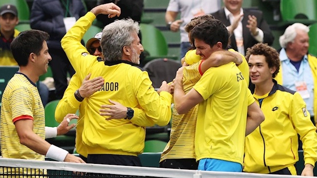 Ecuador venció a Japón y logró una histórica clasificación a las Finales de Copa Davis