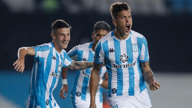 Racing de los chilenos venció a Alianza Lima y es líder del Grupo F en Copa Libertadores