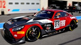 Benjamín Hites realizó buen tiempo en las prácticas oficiales del GT World Challenge Europe